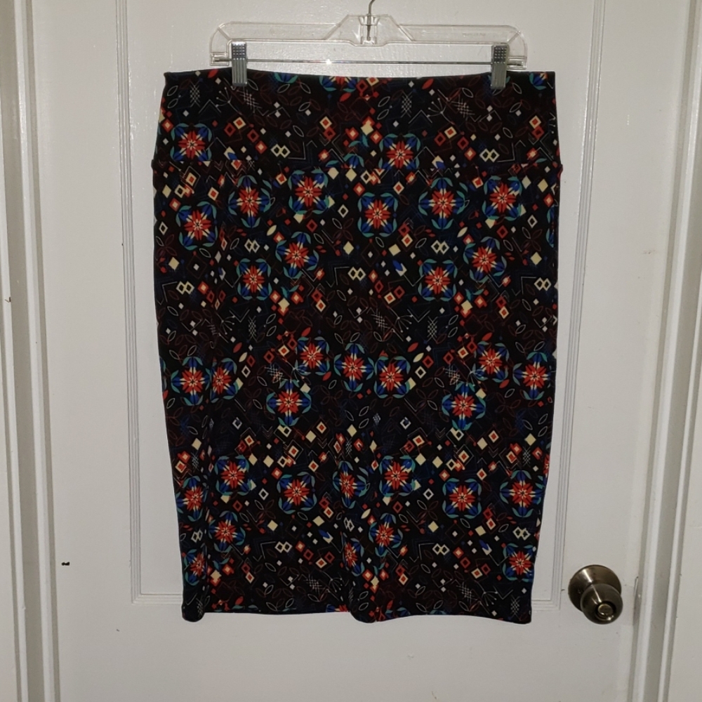 LuLaRoe Cassie Pencil Skirt 2XL
